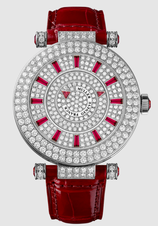 Best Franck Muller Round Classic Elegance Double Mystery 42 DM D 2R CD Red Replica Watch